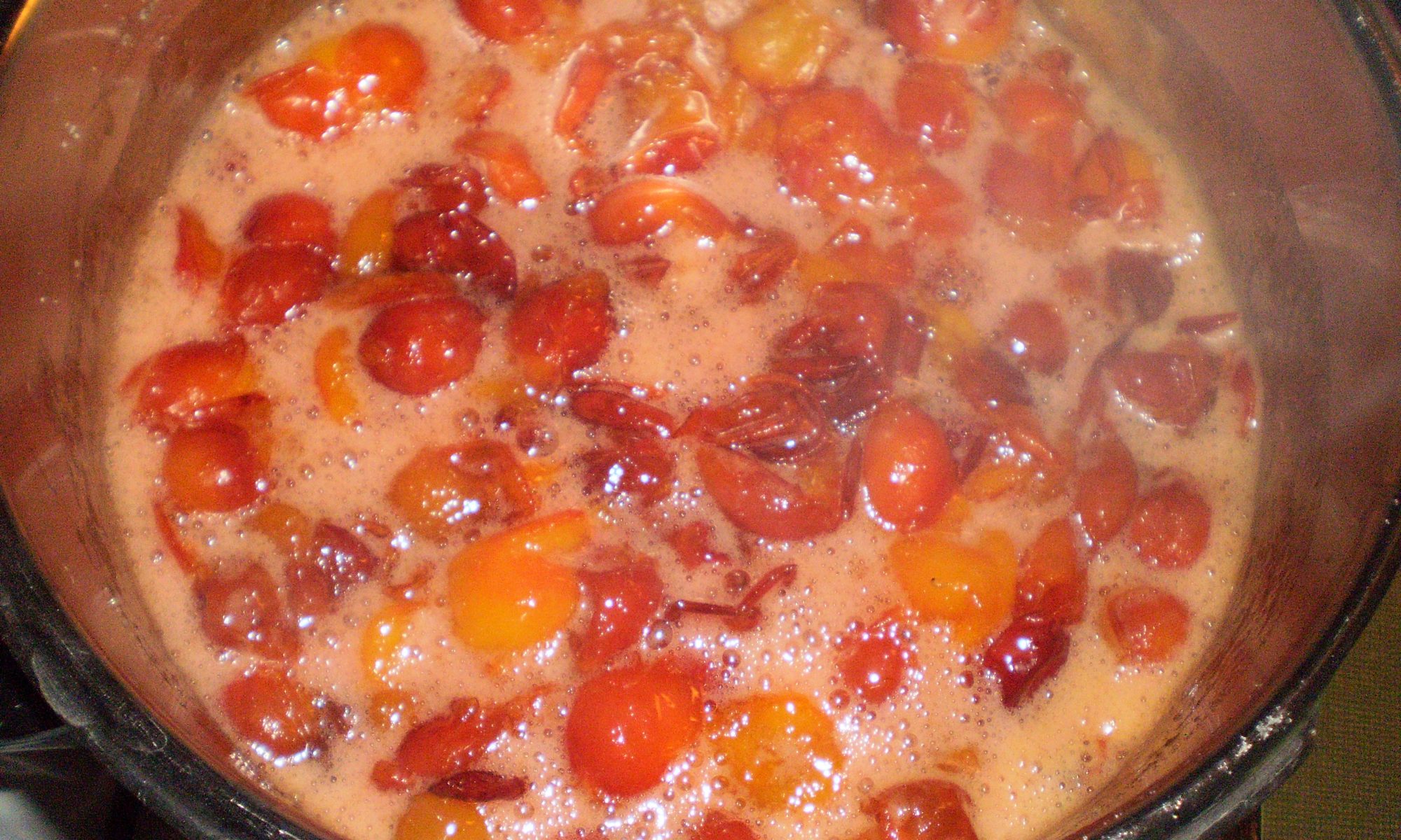 Marmelade aus wilden Ringlotten einkochen.